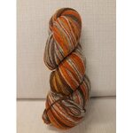 Aade Lõng Vironvilla 8/2 vyyhti monivärinen Rusty-Grey n. 250g