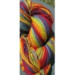 Aade Lõng Vironvilla 8/2 vyyhti monivärinen Rainbow n. 250g