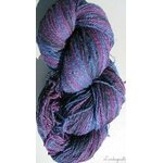 Aade Lõng Vironvilla 8/2 vyyhti monivärinen Blue-lila n. 200g