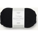 Sandnes Garn Tynn Peer Gynt 1099 Svart