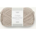Sandnes Garn Tynn Peer Gynt 2650 Gråbeige Melert