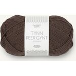 Sandnes Garn Tynn Peer Gynt 3880 Mørk Sjokolade