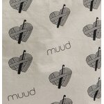 Muud Projektilaukku kierrätyspuuvillaa Virkkuukoukku sydän