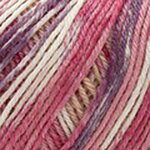 Katia Ilta Socks 205 - Rose-Salmon-Lilac