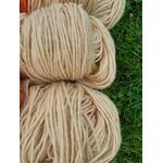 Kasvivärjätty Hahtuvalanka 285x2, 100g n. 175m Kahvi