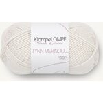 Sandnes Garn Klompelompe Tynn Merinoull 1013 Kitt