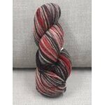Aade Lõng Vironvilla 8/2 vyyhti monivärinen Red-grey-black n. 250g