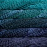 Malabrigo Worsted Merino 702 Paris Teal, 5 vyyhdin setti