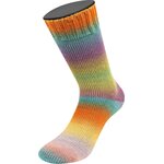 Lana Grossa Meilenweit 100 Color Mix Sparks 7617 Oliv/Minttürkis/Graublau/Lavendel/Taupe/ Pistazie/Jade/Türkis