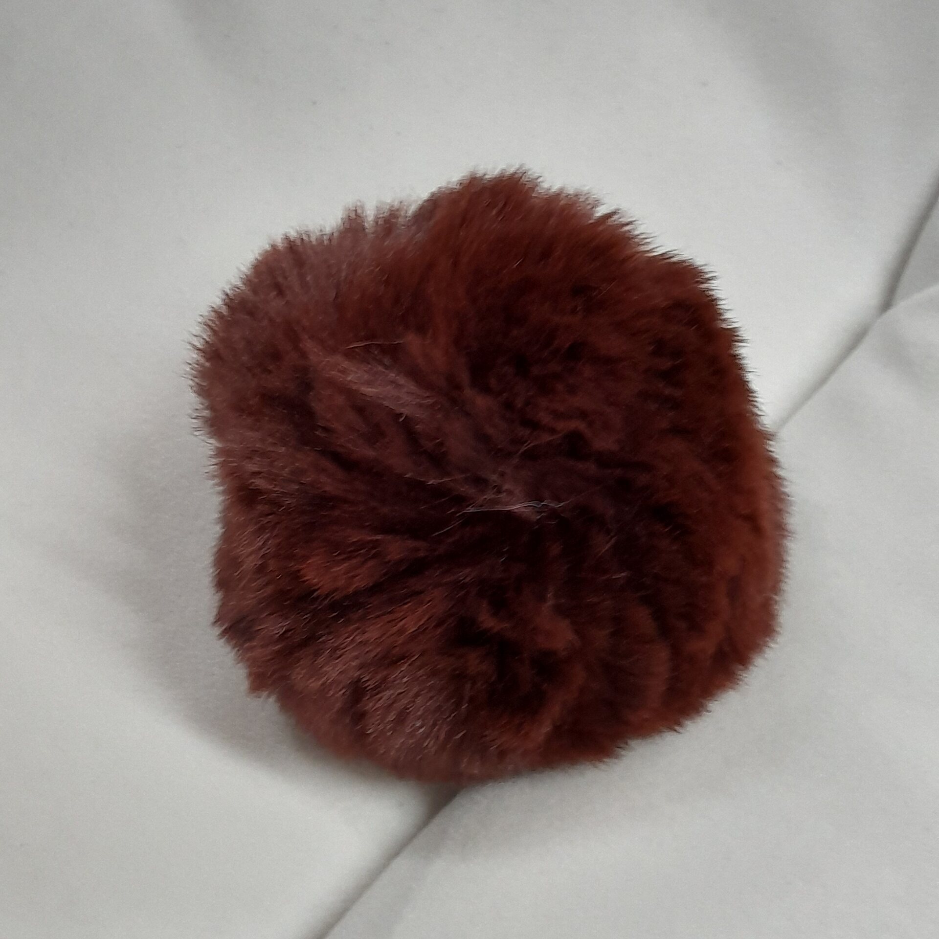Pompons tupsu 8cm Burgundi