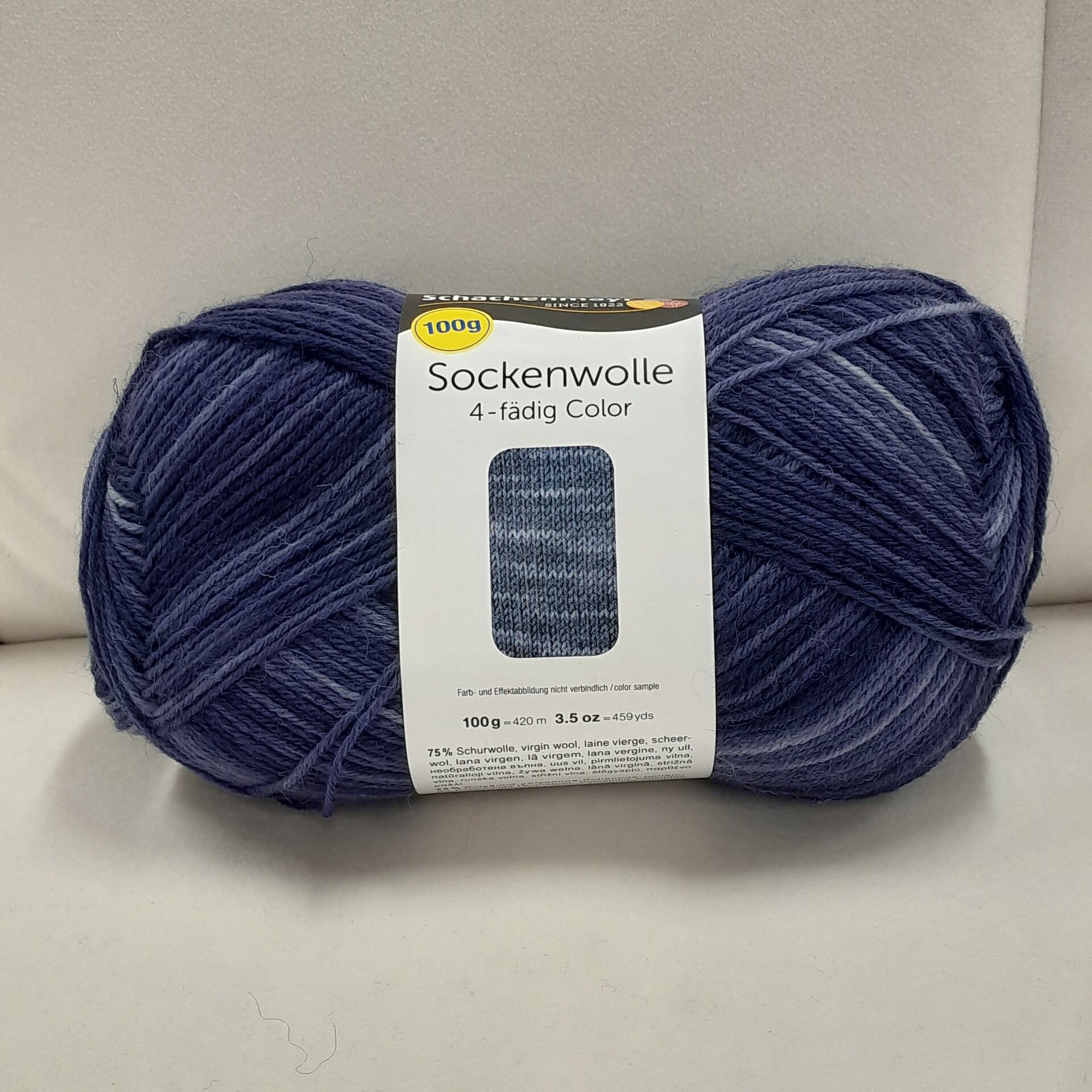 Schachenmayr Sockenwolle 4-fädig Color 184