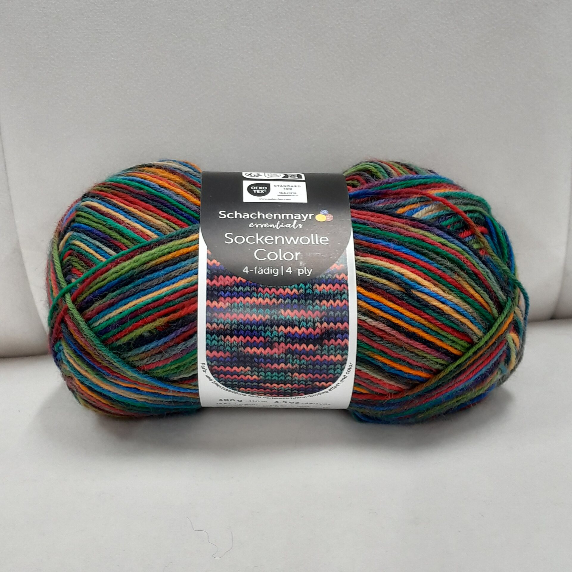 Schachenmayr Sockenwolle 4-fädig Color 186