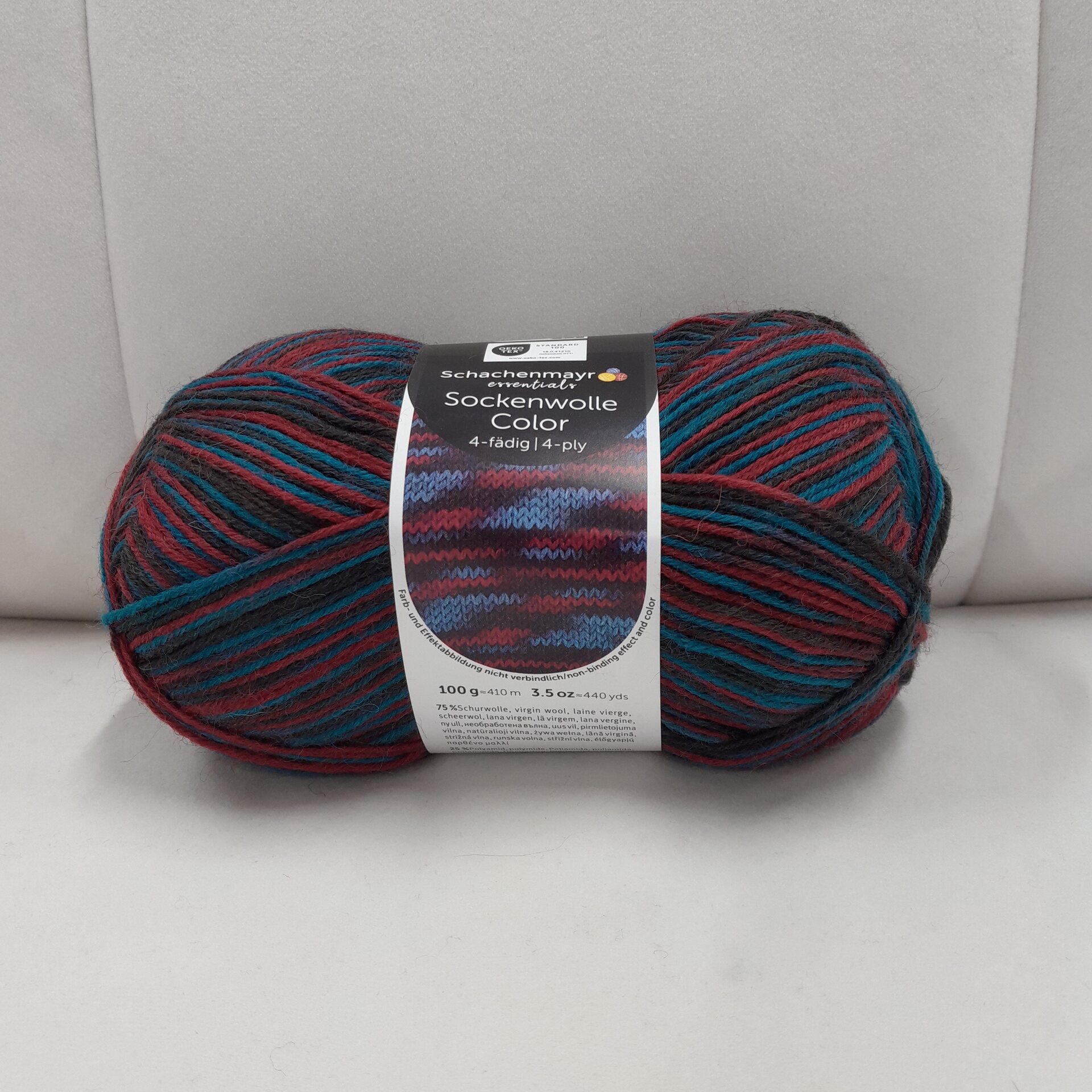 Schachenmayr Sockenwolle 4-fädig Color 193