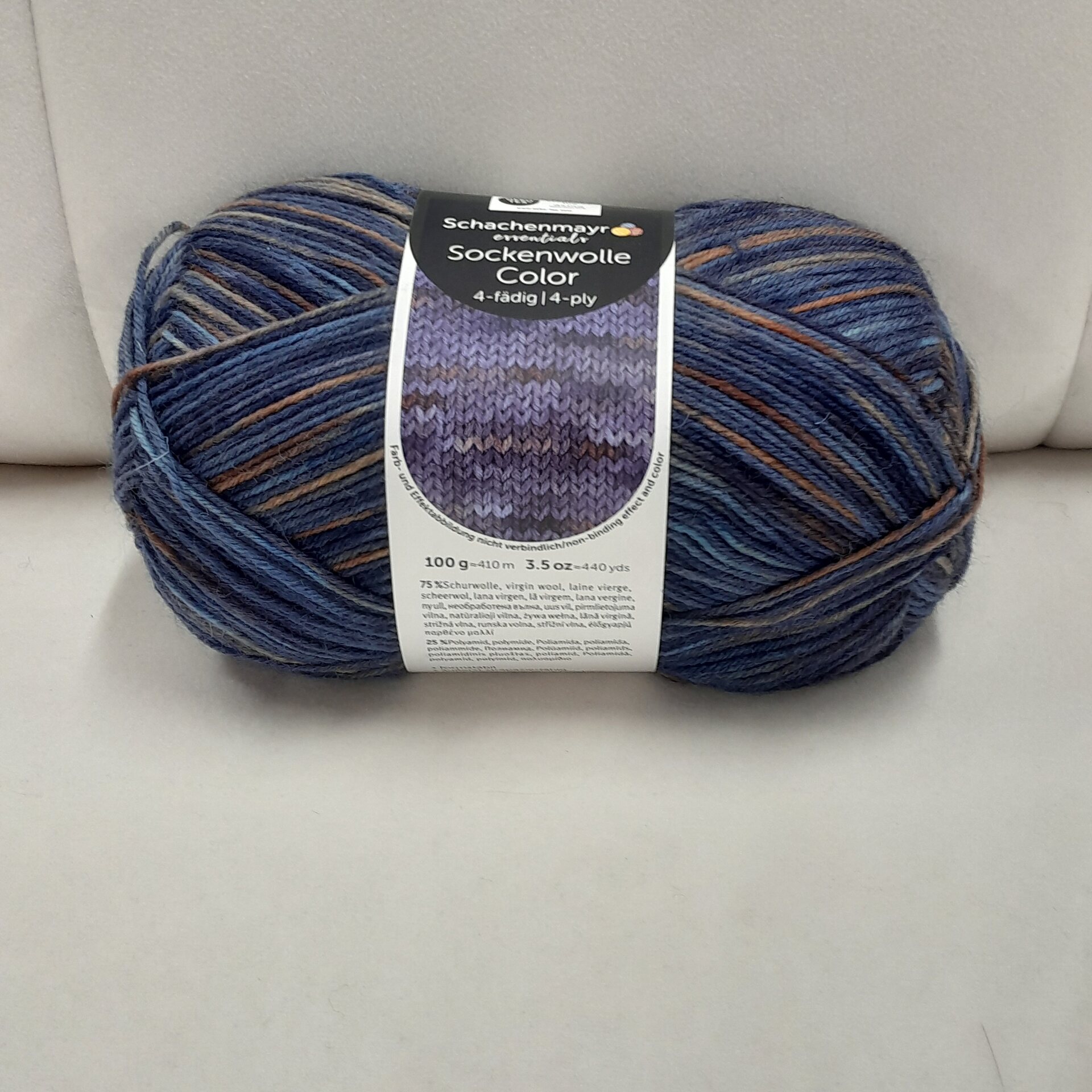 Schachenmayr Sockenwolle 4-fädig Color 191