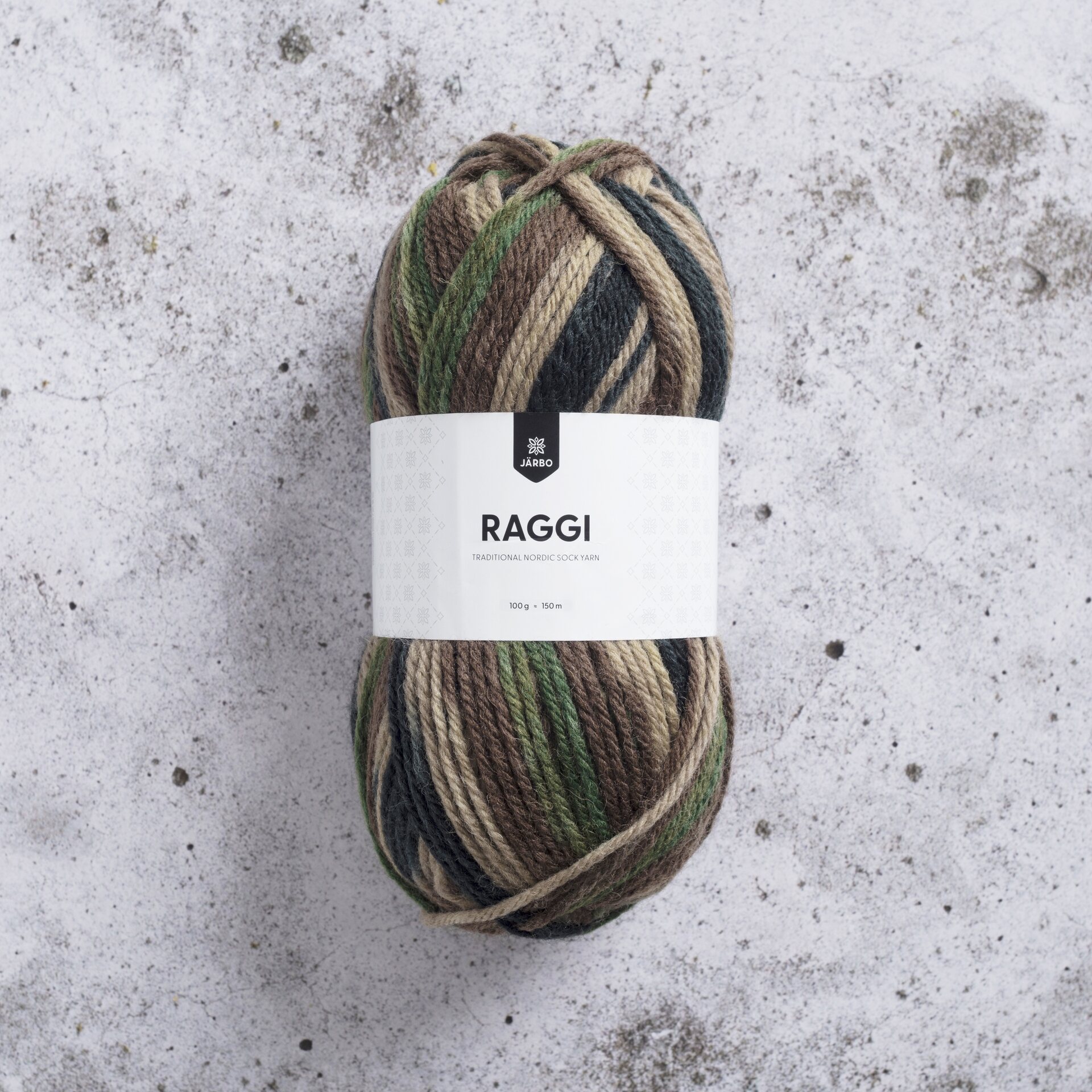 Järbo Garn Raggi 15184 Camouflage