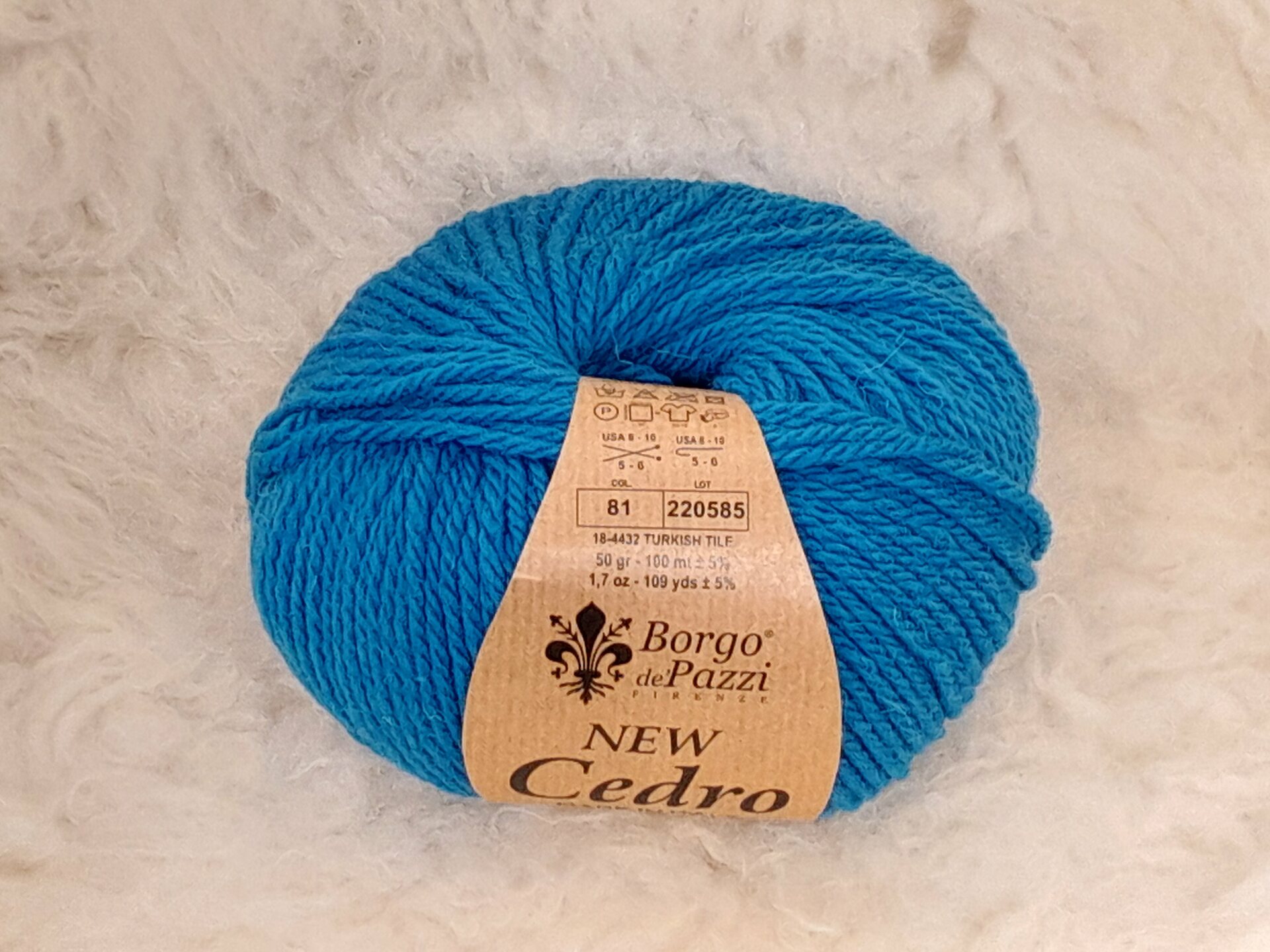 Borgo De Pazzi Cedro 81 turkoosi