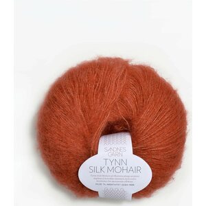 Sandnes Garn Tynn Silk Mohair, 3835 Terrakotta(poistuva väri)