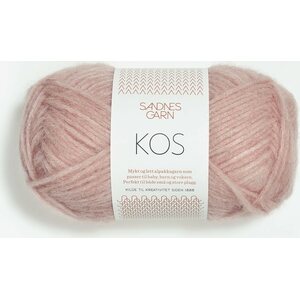 Sandnes Garn Kos, 3511 Puuteri roosa(poistuva väri)