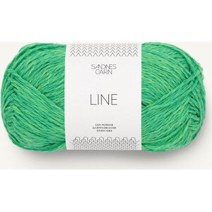 Sandnes Garn Line, 8236 karkki vihreä (poistuva väri)