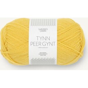 Sandnes Garn Tynn Peer Gynt, 2016 Solgul (poistuva väri)