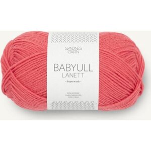 Sandnes Garn Babyull Lanett merinovilla, 4006 Dyp Korall (poistuva väri)