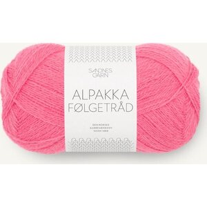 Sandnes Garn Alpakka Følgetråd, 4315 Bubblegum Pink (poistuva väri)