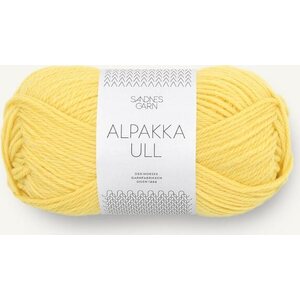 Sandnes Garn Alpakka Ull, 9004 Lemon(poistuva väri)