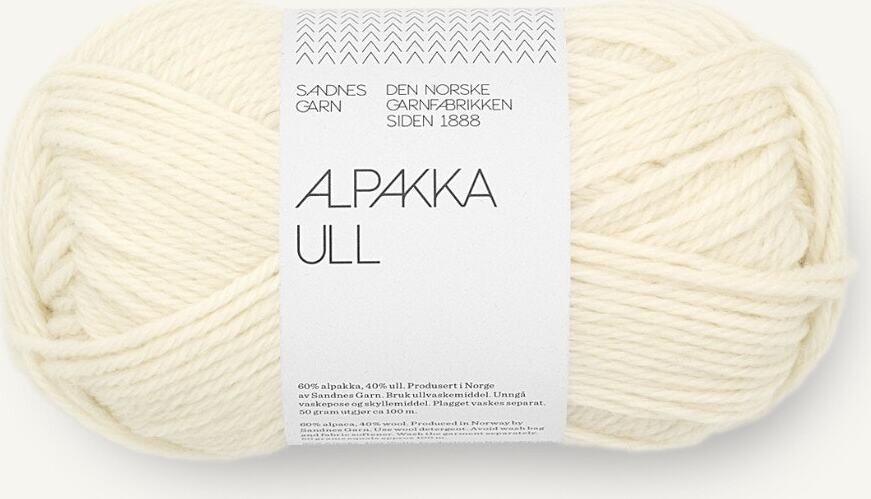 Sandnes Garn Alpakka Ull 1012 Natur