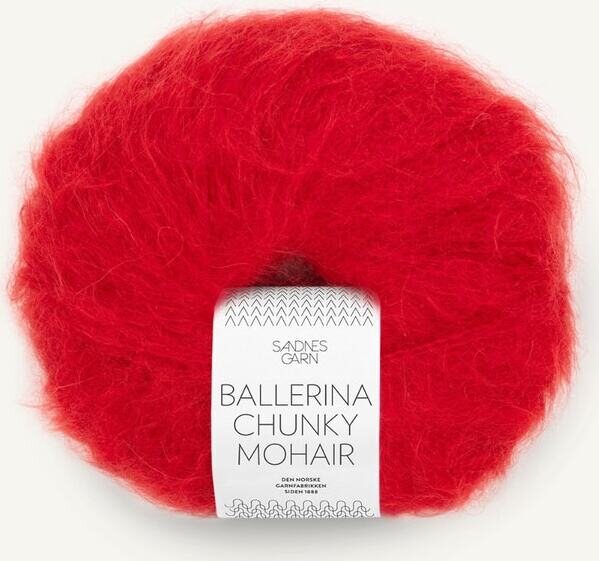 Sandnes Garn Ballerina Chunky Mohair 4219 True red