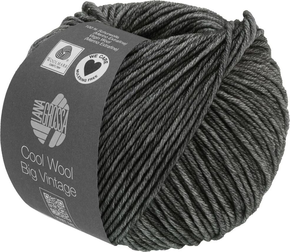 Lana Grossa Cool Wool Big Vintage 7170 Anthrazit