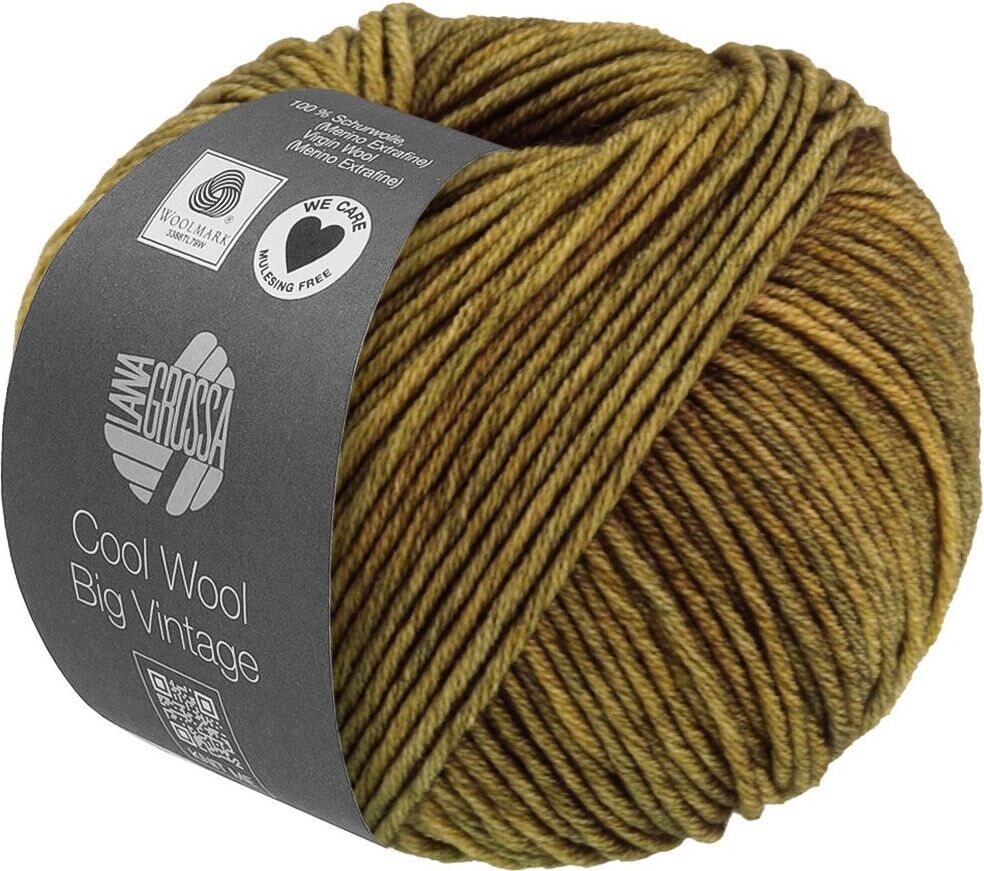 Lana Grossa Cool Wool Big Vintage 7181 Dunkeloliv