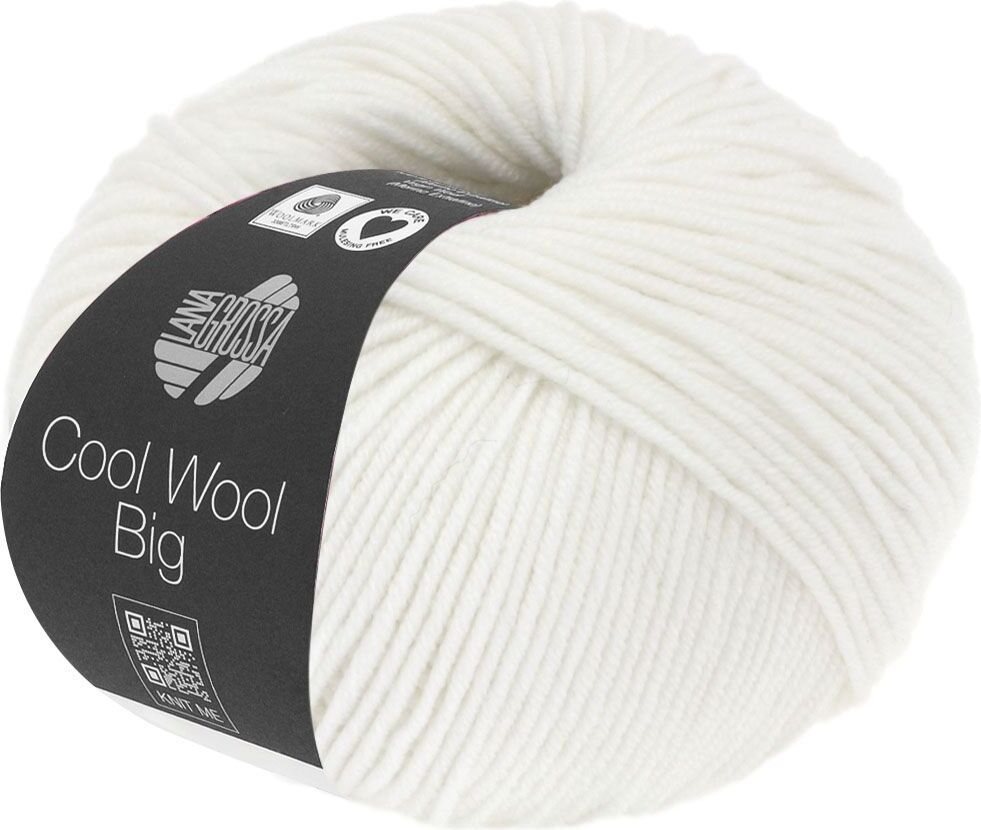 Lana Grossa Cool Wool Big 615 Weiß