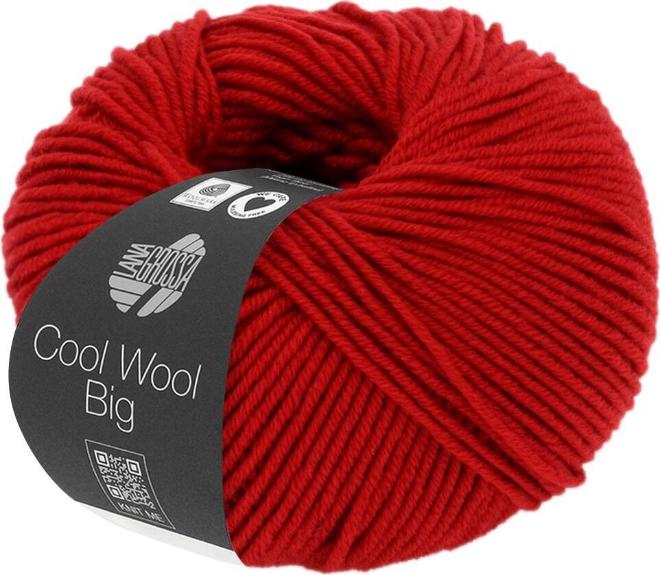 Lana Grossa Cool Wool Big 924 Dunkelrot