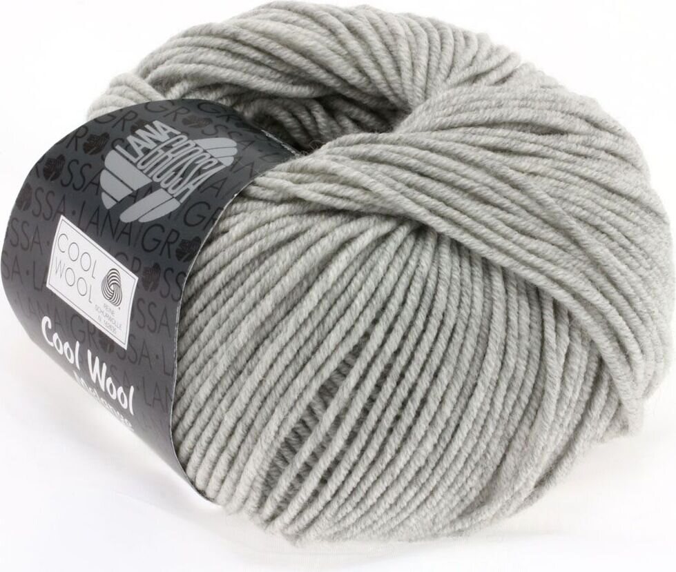 Lana Grossa Cool Wool Mélange 443 Hellgrau meliert