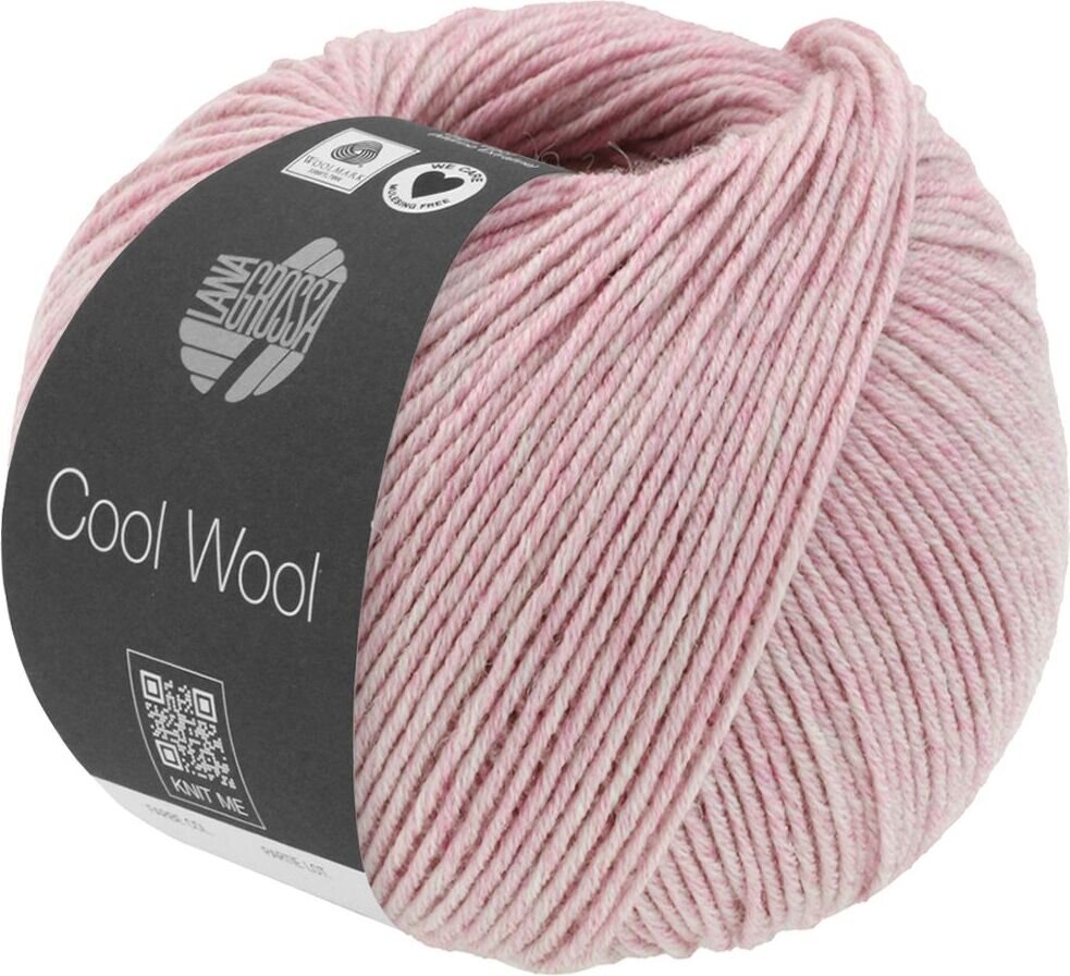 Lana Grossa Cool Wool Mélange 1401 Rosa meliert