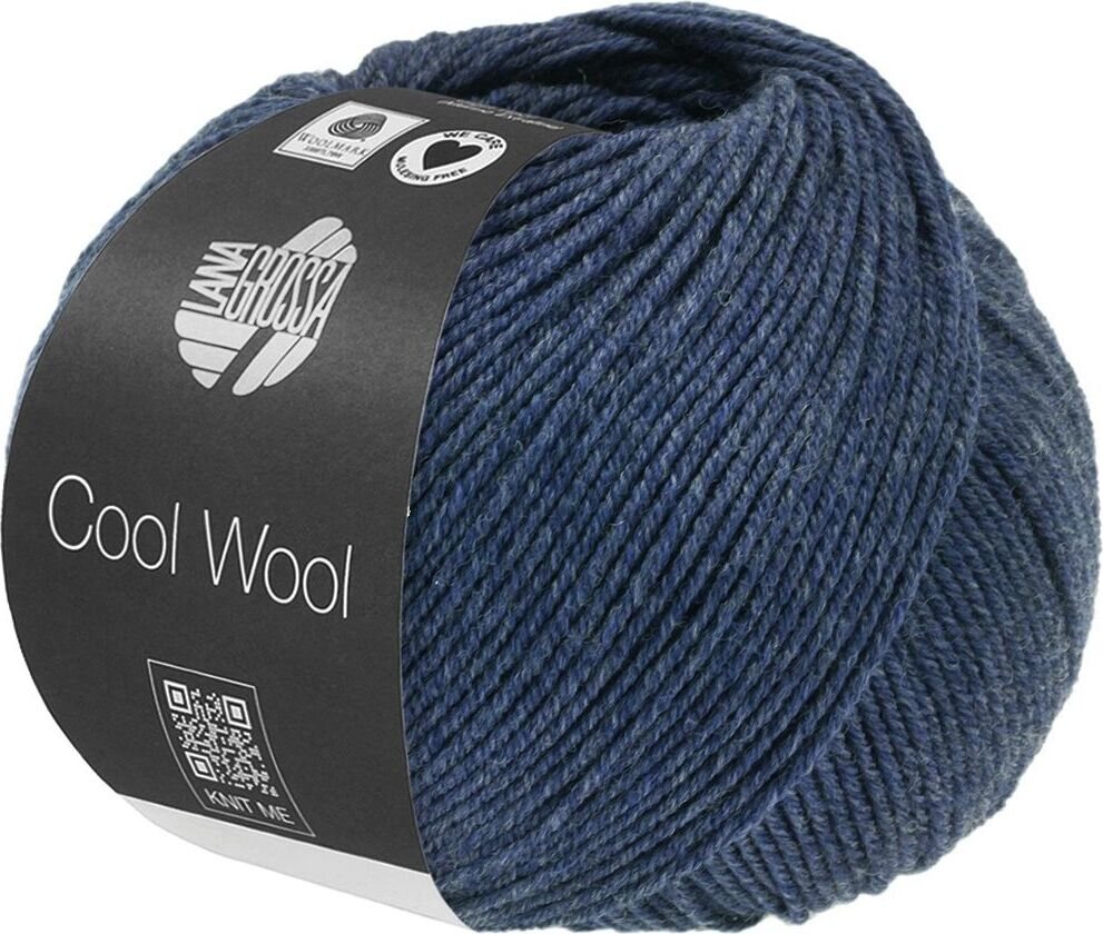 Lana Grossa Cool Wool Mélange 1493 Jeans meliert