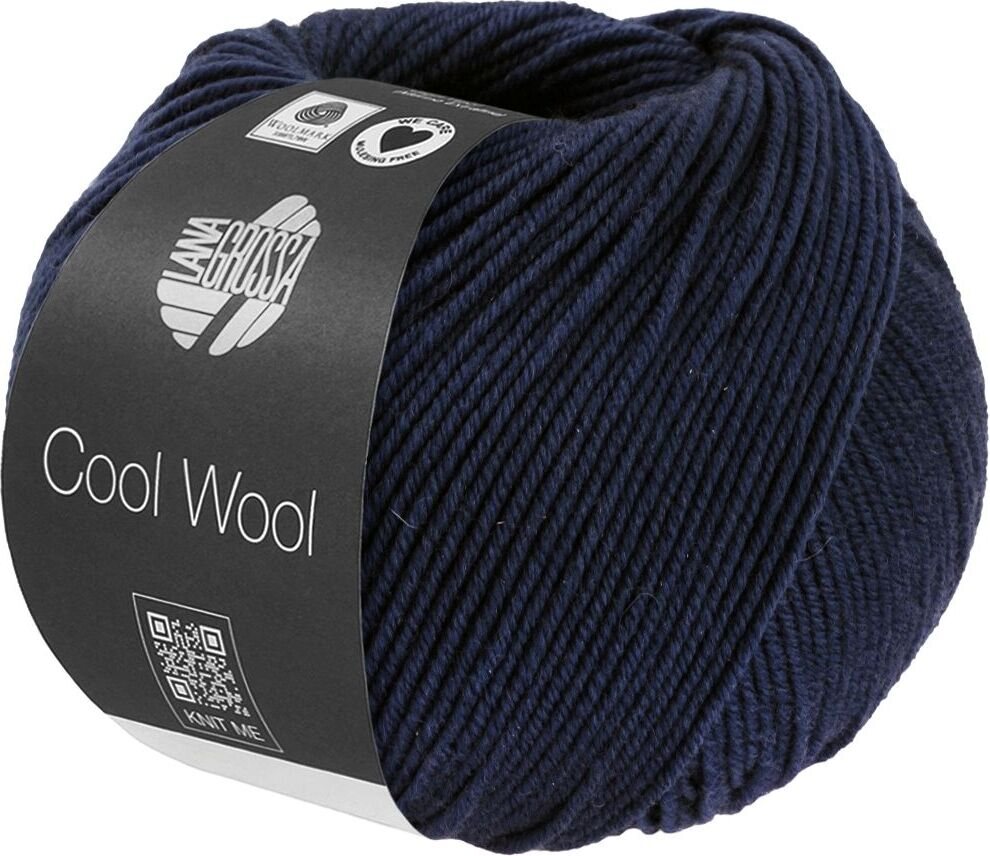Lana Grossa Cool Wool Mélange 1494 Nachtblau meliert