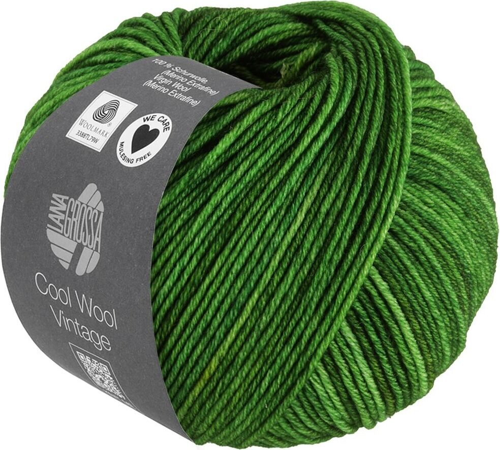 Lana Grossa Cool Wool Vintage 7374 Grün