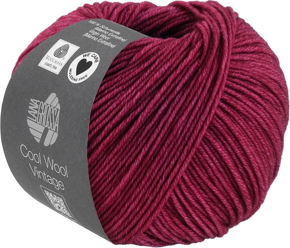 Lana Grossa Cool Wool Vintage 7377 Indischrot
