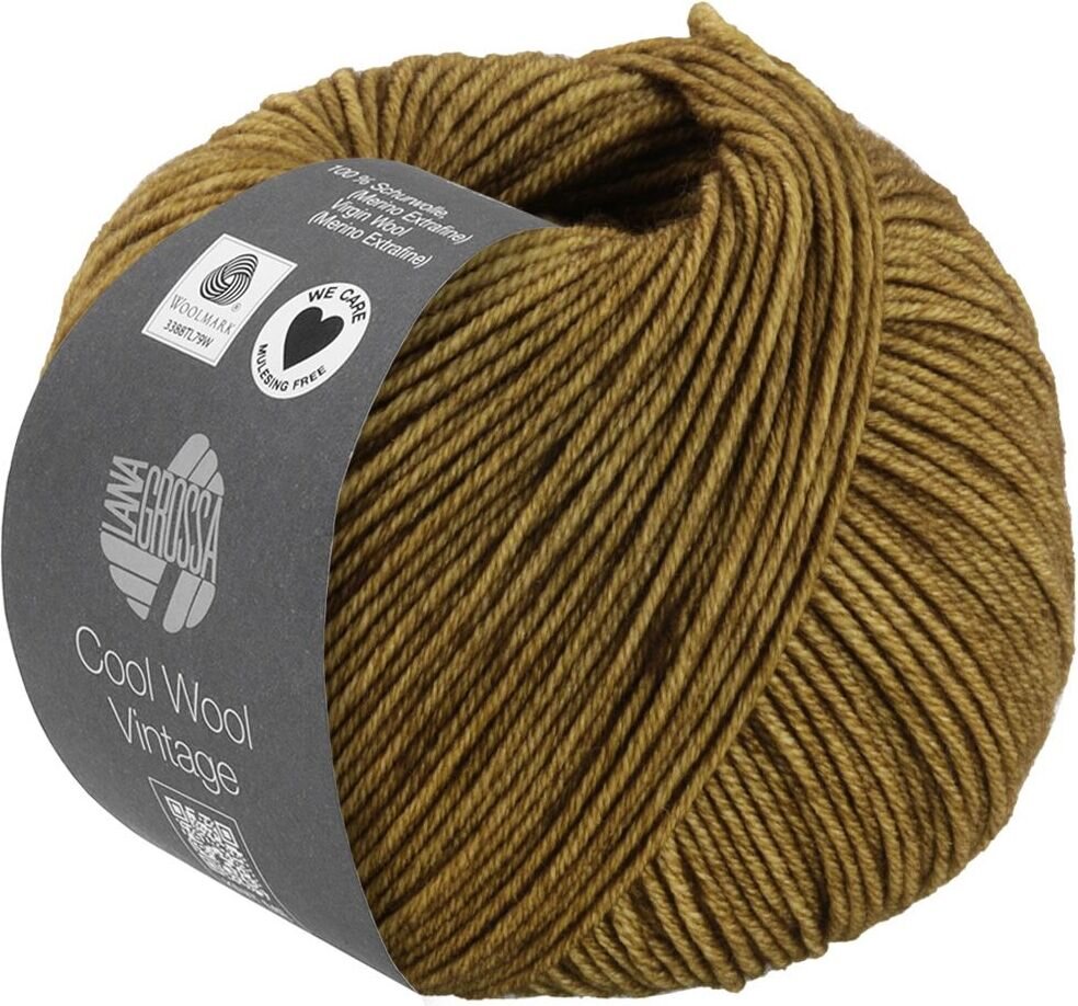 Lana Grossa Cool Wool Vintage 7381 Dunkeloliv