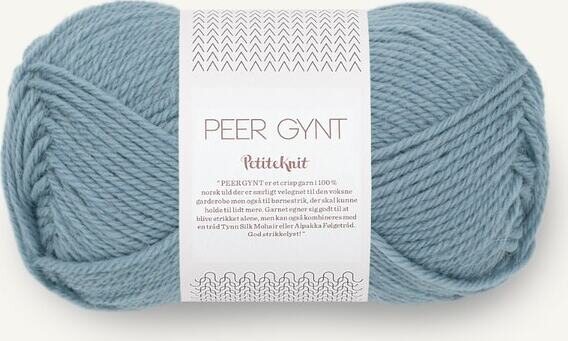 Sandnes Garn PetiteKnit Peer Gynt 6351 September sky