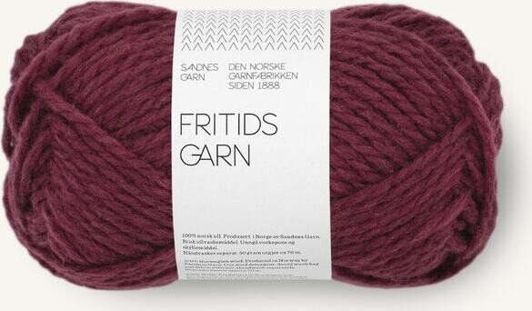 Sandnes Garn Fritidsgarn 4372 Dyp Burgunder