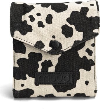 Muud Canvas Betina Cow Print