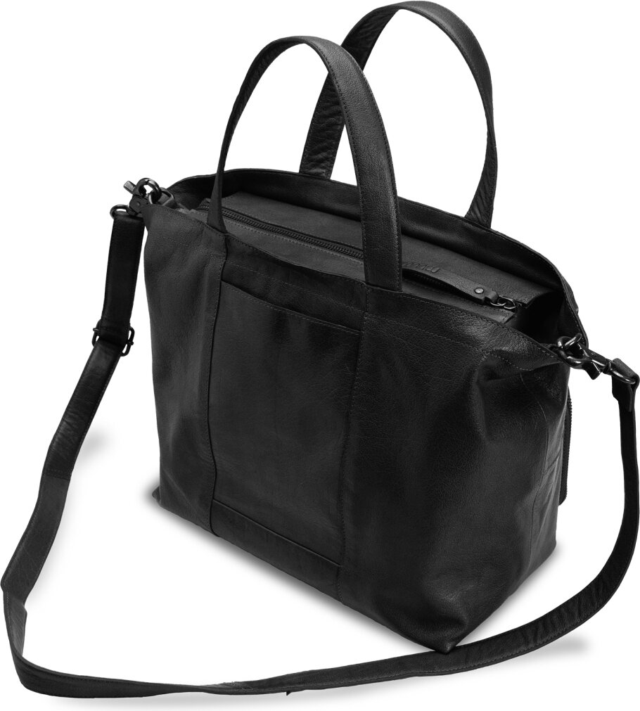 Muud Hiba projektilaukku Black vetoketjulla