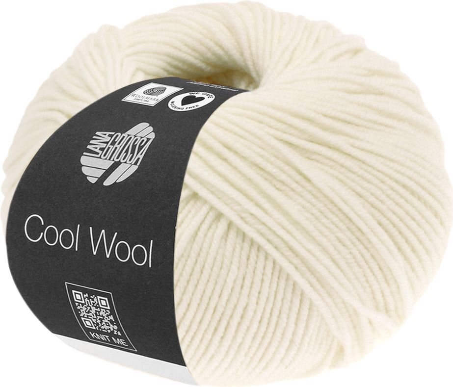 Lana Grossa Cool Wool Uni 432 Ecru