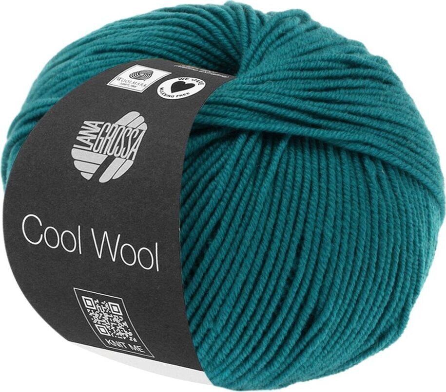 Lana Grossa Cool Wool Uni 2015 Petrolgrün