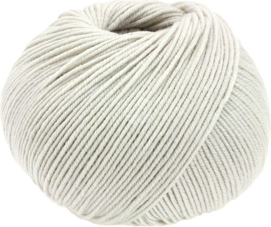 Lana Grossa Cool Wool Uni 2076 Muschelgrau