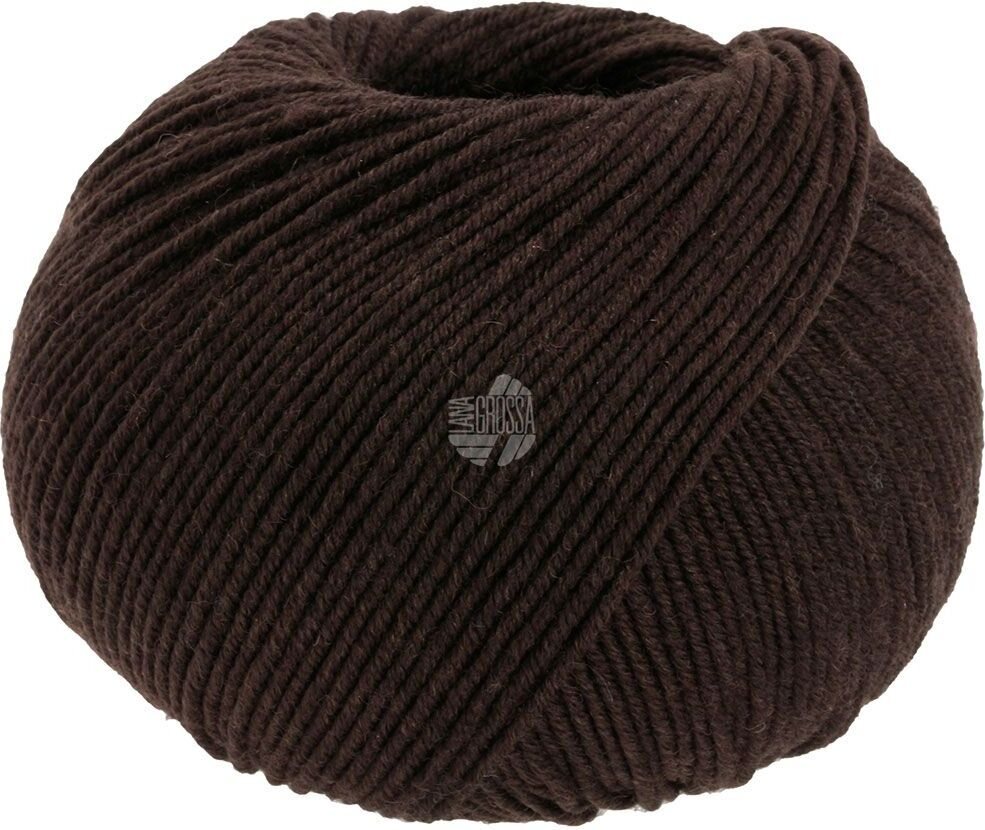 Lana Grossa Cool Wool Uni 2113 Schwarzbraun