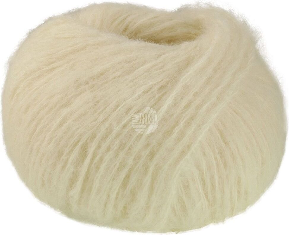 Lana Grossa Mohair Di Gio 9 Rohweiß