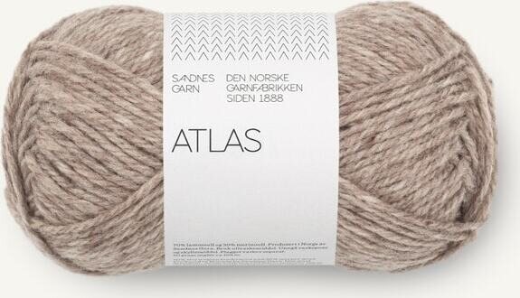 Sandnes Garn Atlas 2650 Gråbeige melert